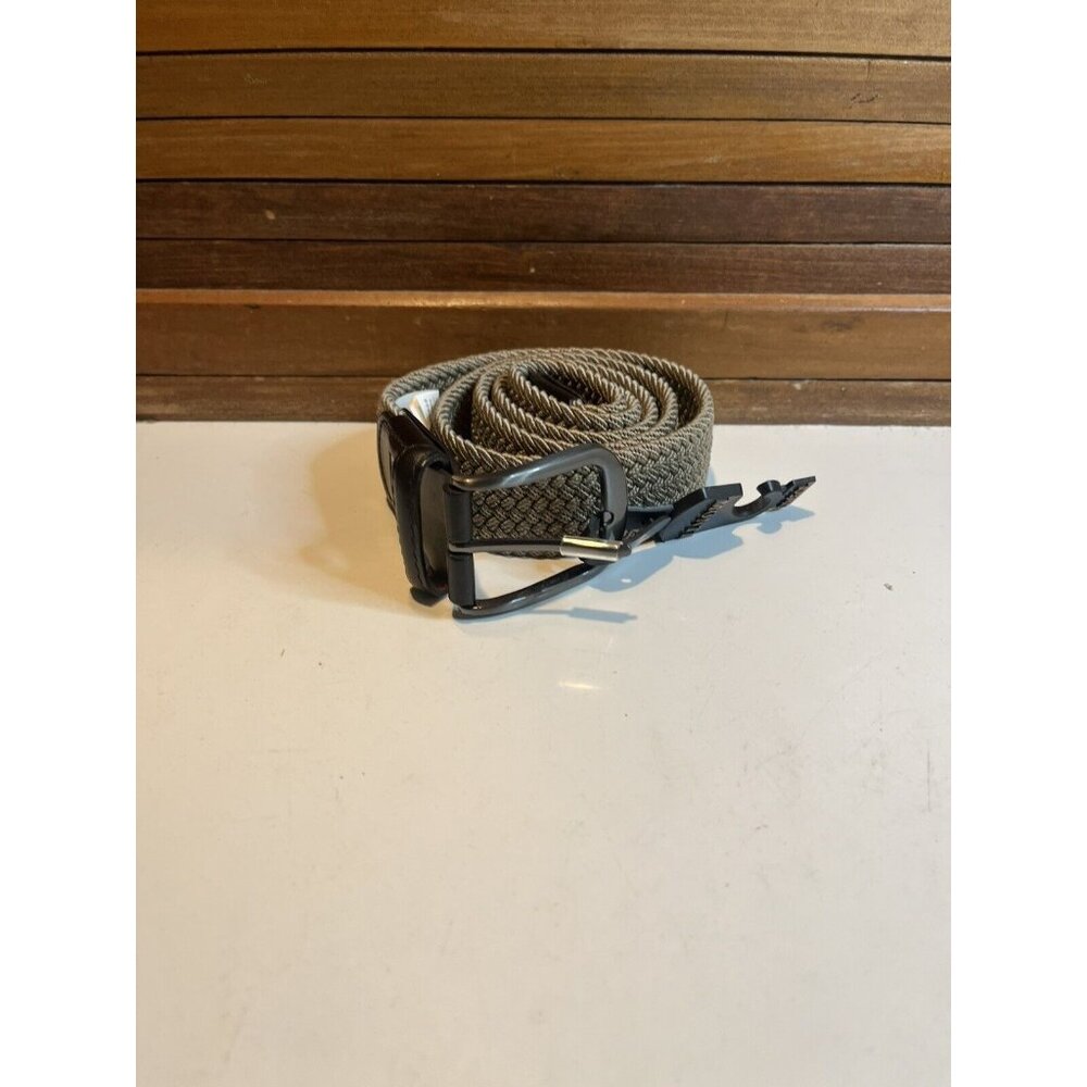 MONTI hamburg Dark Beige Weave Belt Size 110/42 US